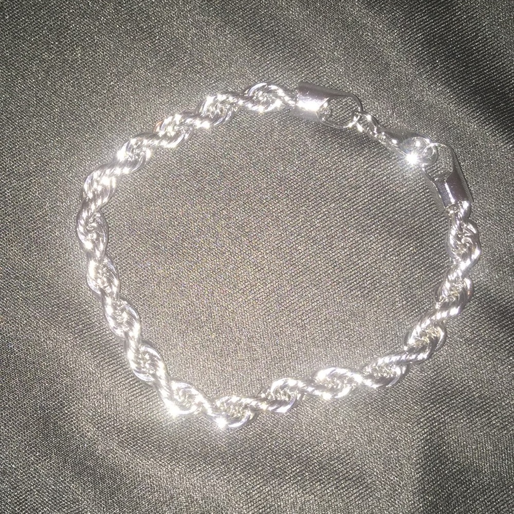 Rope chain bracelet